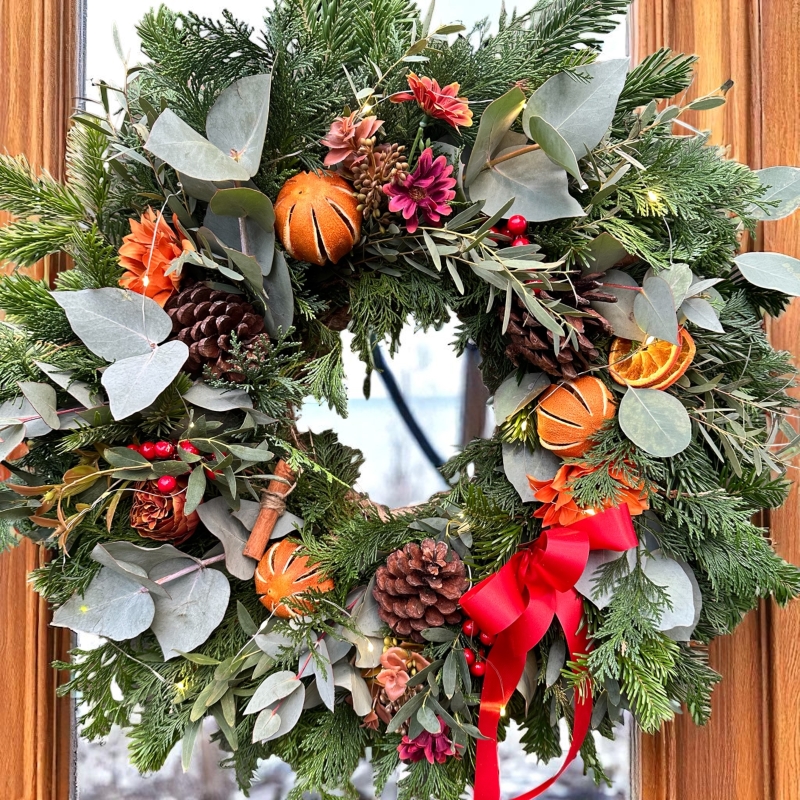 Door Wreaths (FRESH)