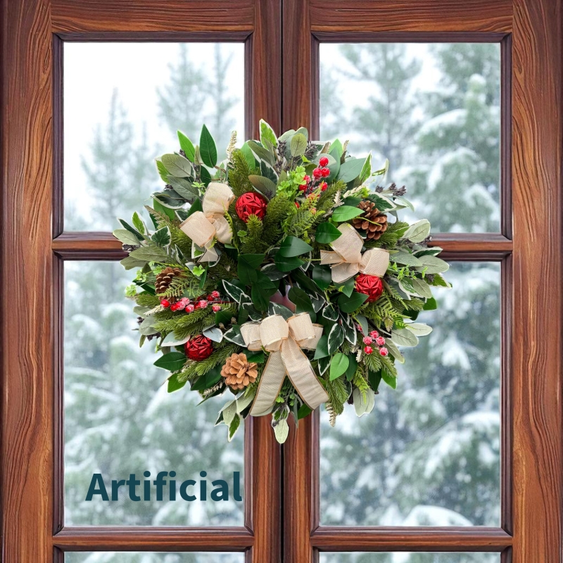 Silk Door Wreaths
