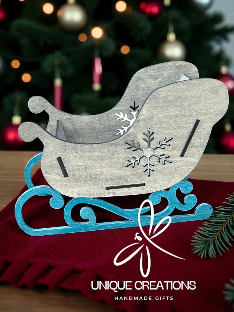 Festive Sleigh (Silk)