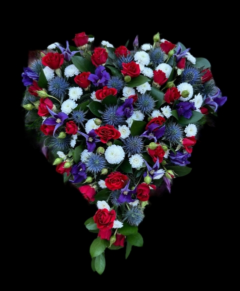 Mixed Filled Heart