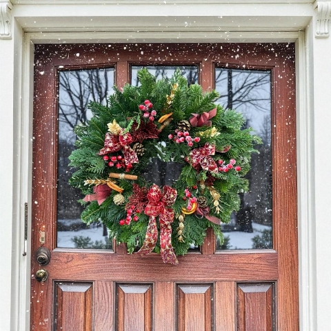 Door Wreaths (FRESH)