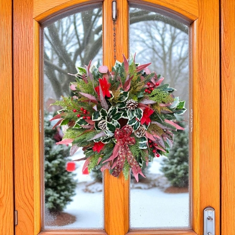 Silk Door Wreaths