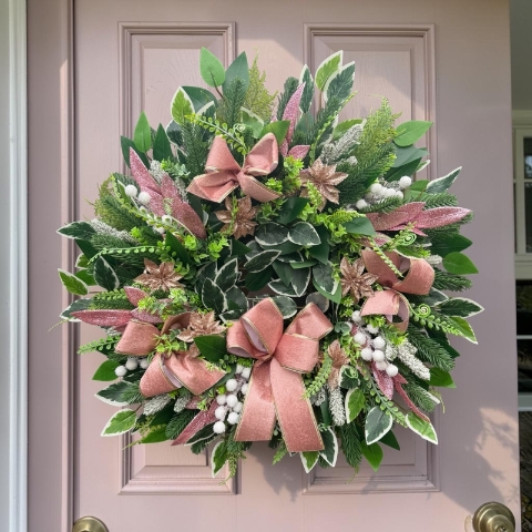 Silk Door Wreaths