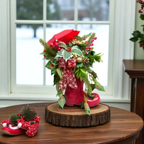 Christmas Welly Boots